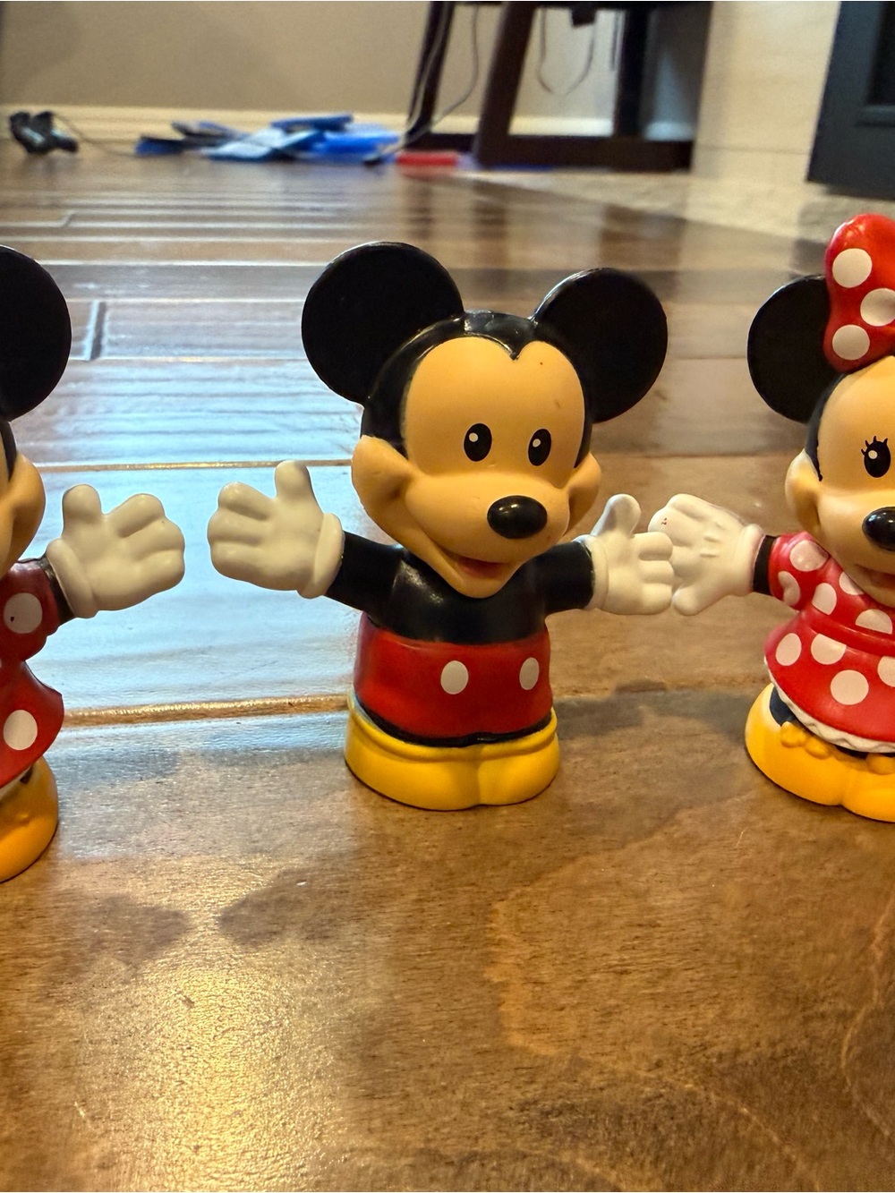 Classic Kids Character Figure in Black, Red & Yellow